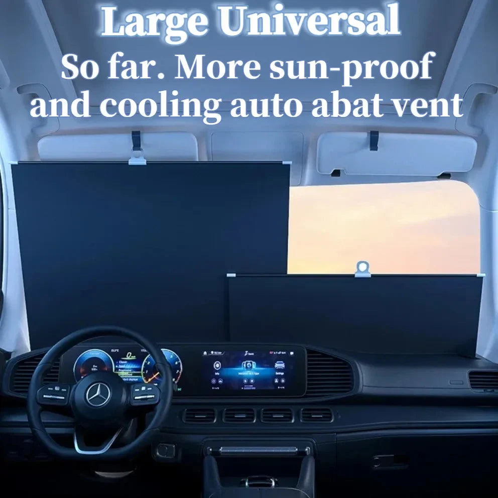 Brehn | Abnehmbare Anti-UV Licht Auto Windschutzscheibe Sonnenblende