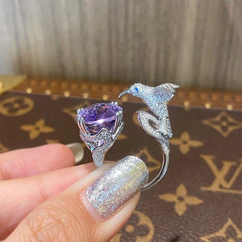 VIvolux | Majestic Hummingbird Edelsteinring