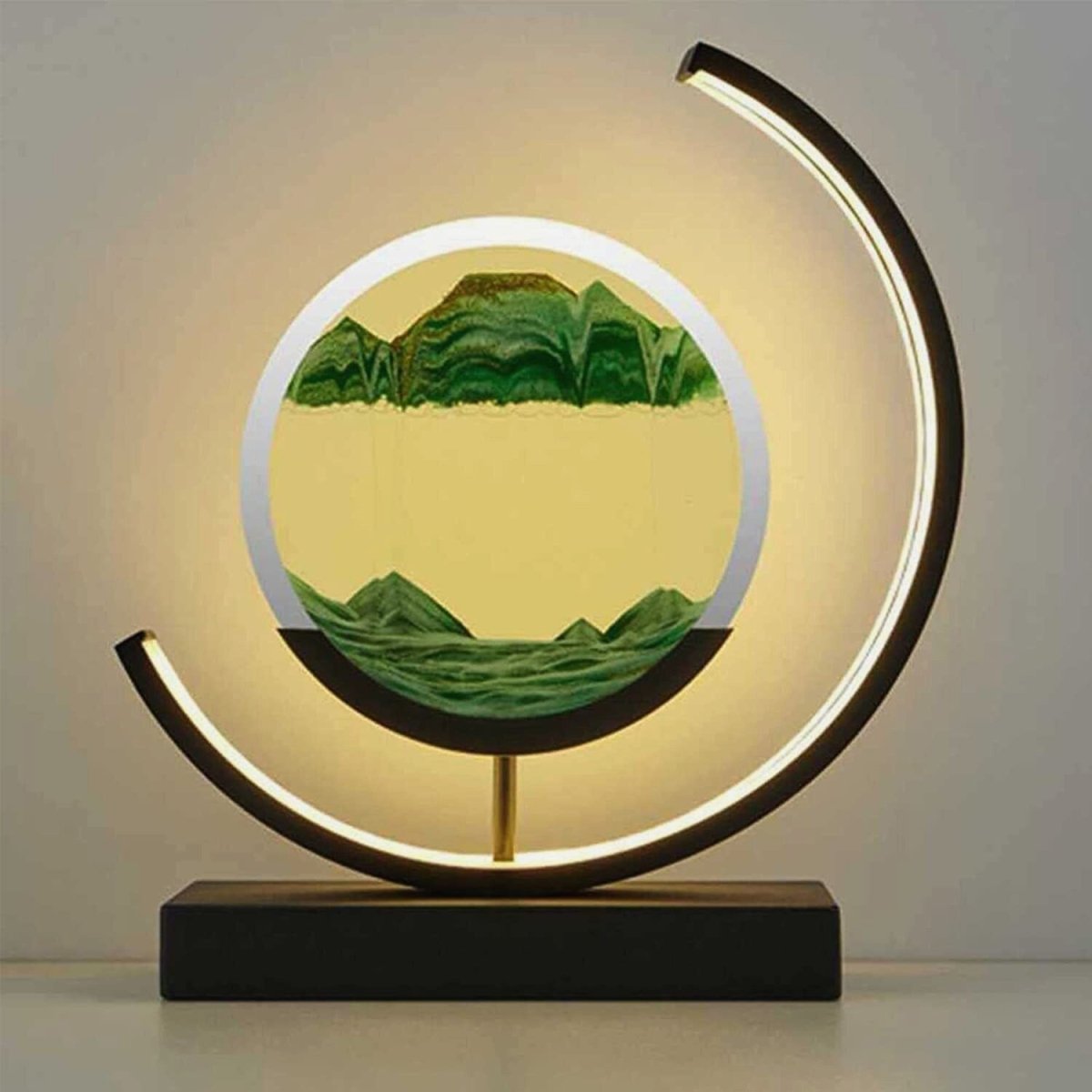 LED-Lampe 3D Luxus Strahlende Atmosphäre Einzigartiges Design | Brehn