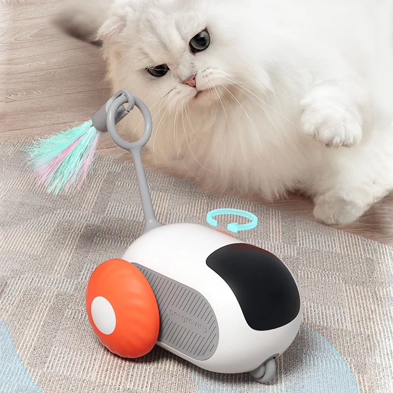 Brehn | Elektronisches Spielzeug für Katzen – Interaktive Unterhaltung