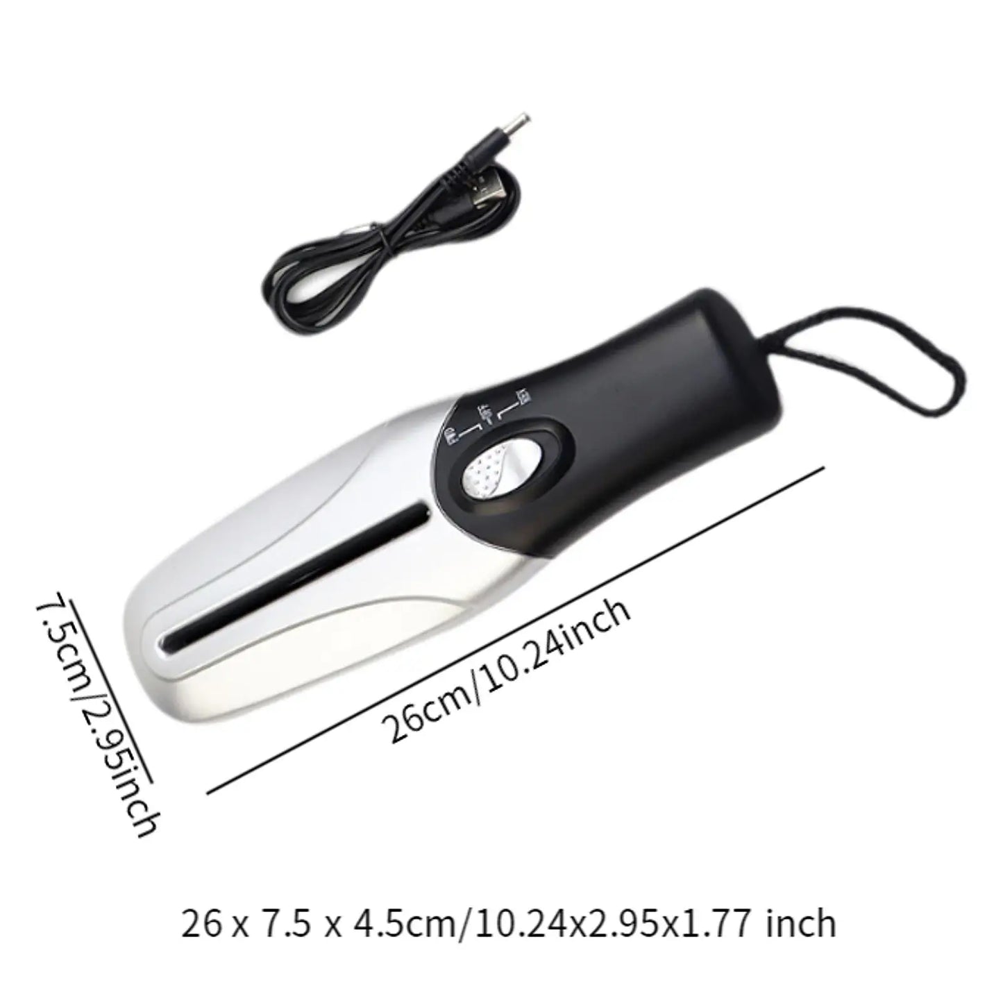 DataGuard Mini-Aktenvernichter | Kompakt & Leise | USB/Akku | Für Zuhause & Büro