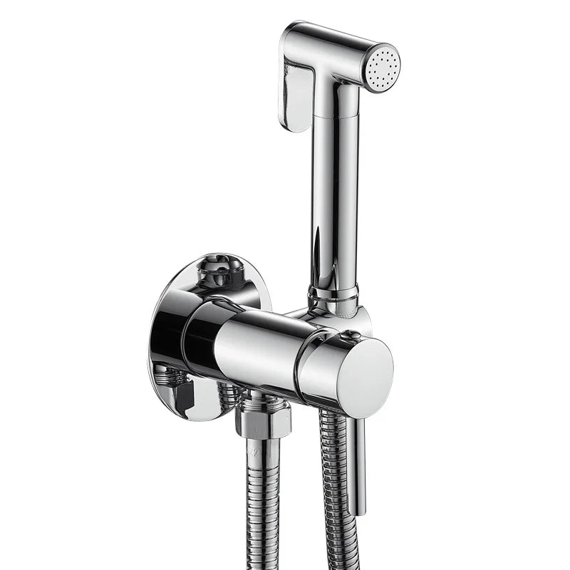 Brehn | Always Clean Wandmontiertes Bidet Spray Wasserhahn Set