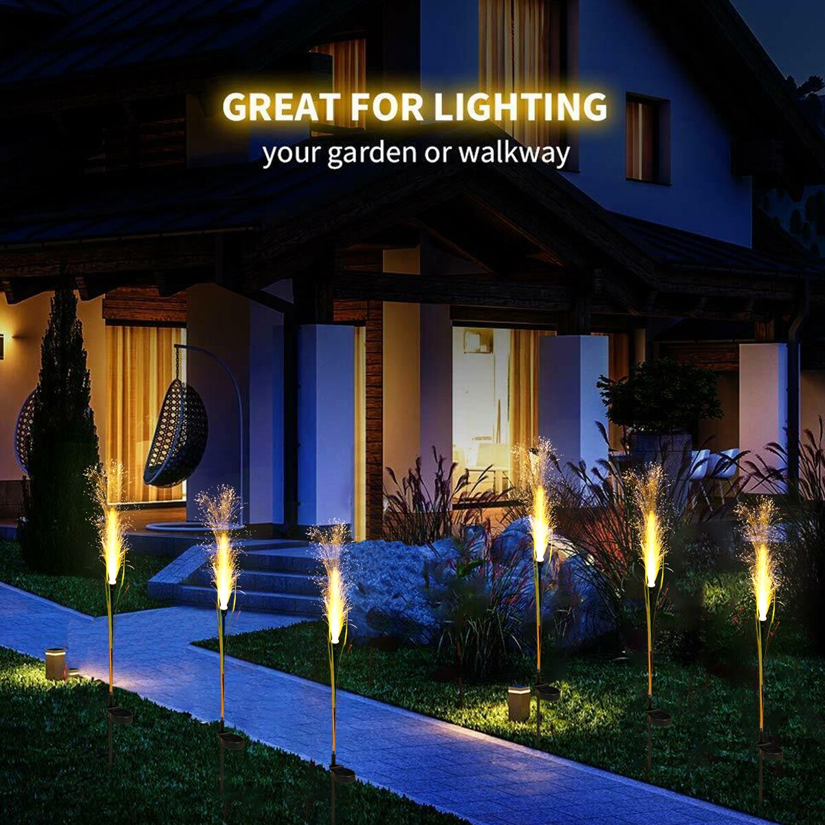 Outdoor Solar Waterproof Schilfrohr Gartenlichter | Brehn