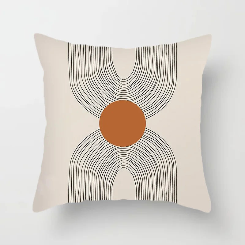 Moderne Kunst Abstraktes Muster Dekokissenbezüge Kreative Linien Sofa Stuhl Kissenhüllen Dekokissen Fall Home Office Dekor | Brehn