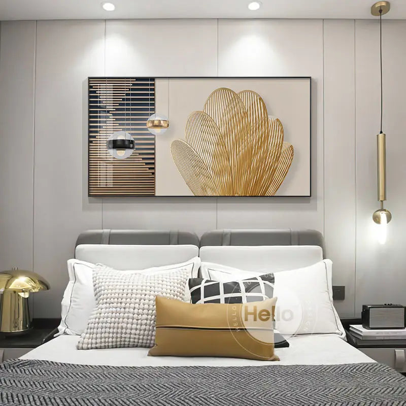 Moderne Ästhetik Abstrakte Sonne & Mond Wandkunst Feine Kunst Leinwanddrucke Bilder für luxuriöses Loft Wohnzimmer Esszimmer Lifestyle Kunst Dekor | Brehn