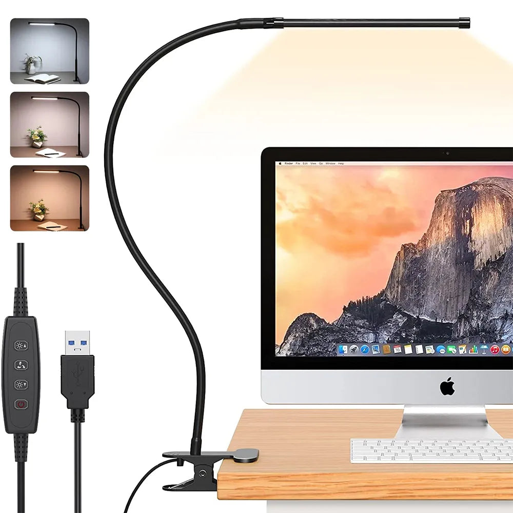 VIvolux | Adaptiver Arbeitsplatz Dimmbar Flexible LED Lampe