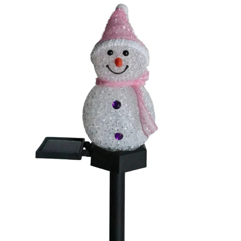 Solarbetriebene Schneemannlampe - SolarSnow | Brehn