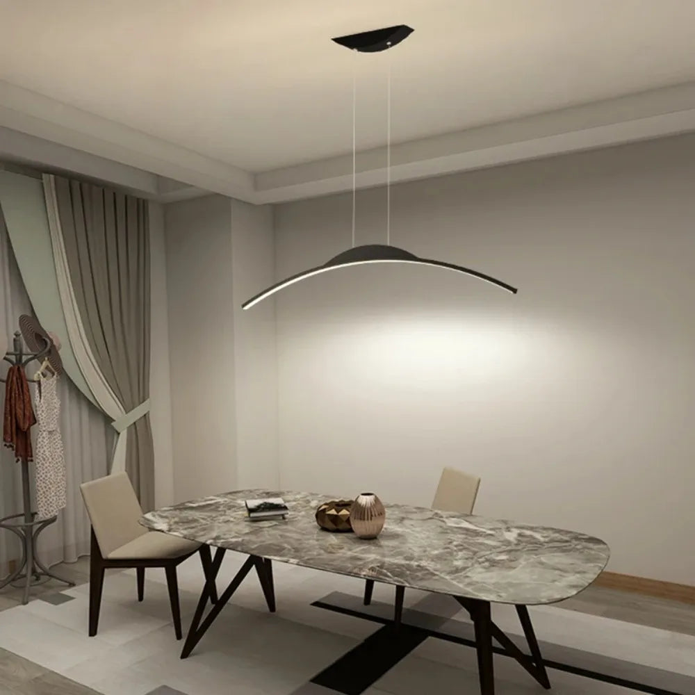 Brehn | Moderne LED-Hängelampe für Esszimmer, Küche und Wohnzimmer