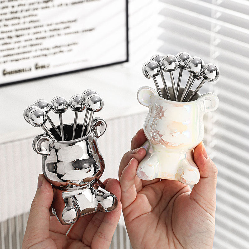 Nordic Tiny Bear Food Fruit Holder | Brehn