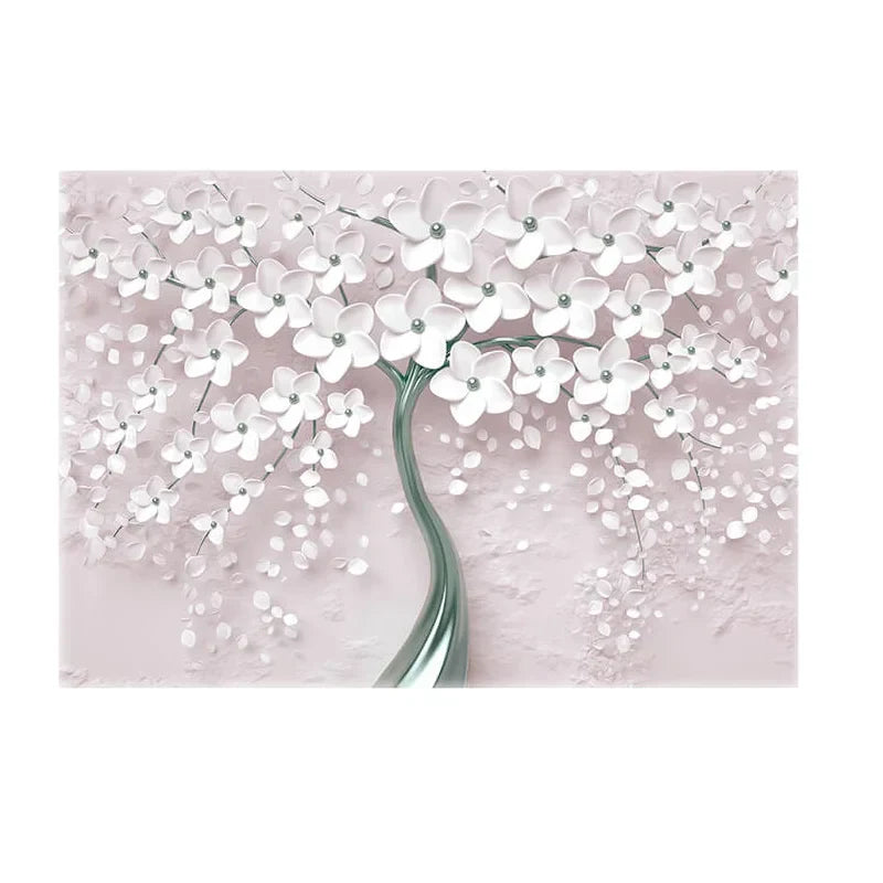 Abstract Floral Big Blossom Petal Tree Wandkunst Feine Kunst Leinwanddrucke Bild Für Wohnzimmer Schlafzimmer Salon Kunst Dekor | Brehn