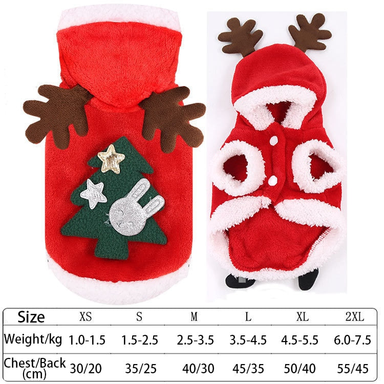 Brehn | Weihnachtsmann Zuhause Winter Haustier Kostüme