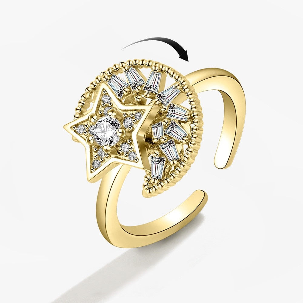 Brehn | Himmlische Galaxie drehbarer Ring