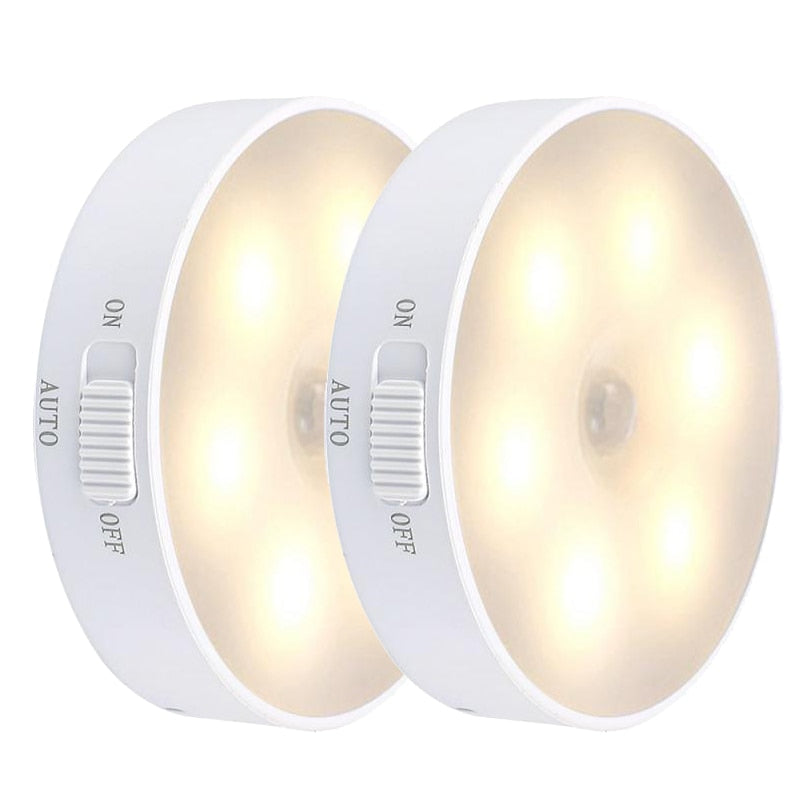 Brehn | Klebrige LED-Bewegungssensor Mini Nachtlampe