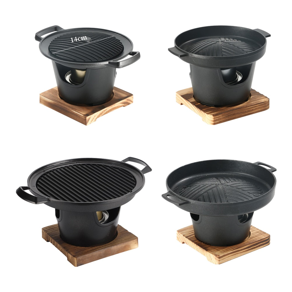 VIvolux | Mini BBQ Antihaft Japanischer Grill