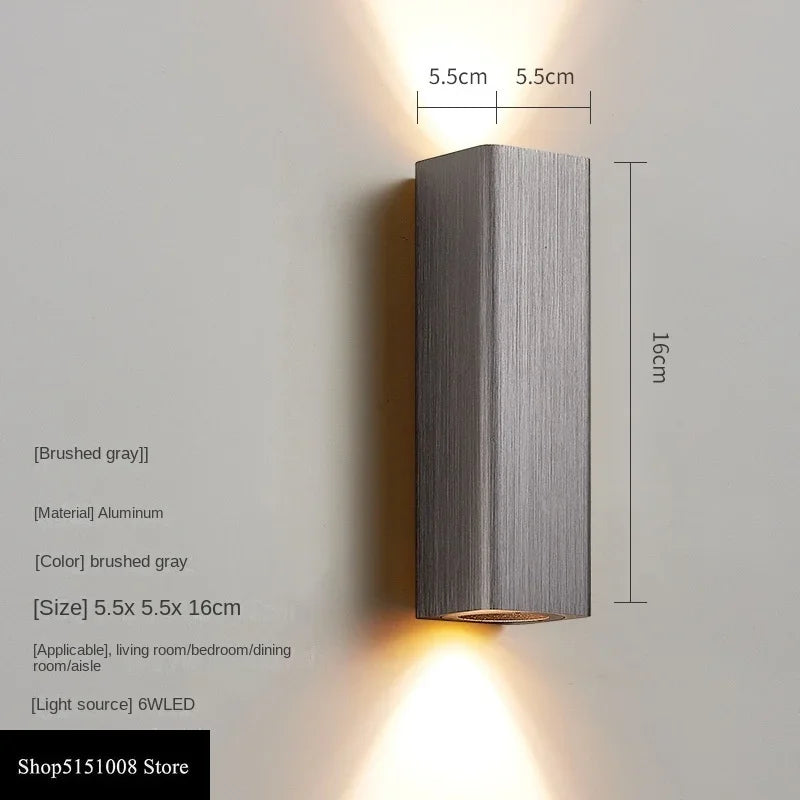 LumiGlow - Stilvolle LED-Wandlampe mit Warm- und Kaltlicht | Brehn