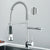 Wasserhahn mit Doppeltem Auslauf – Hochwertiger Wasserhahn für Flexibles Spülen, Schwenkbar, Ideal für Moderne Küchen, Leicht zu Reinigen und Einfache Montage | Brehn