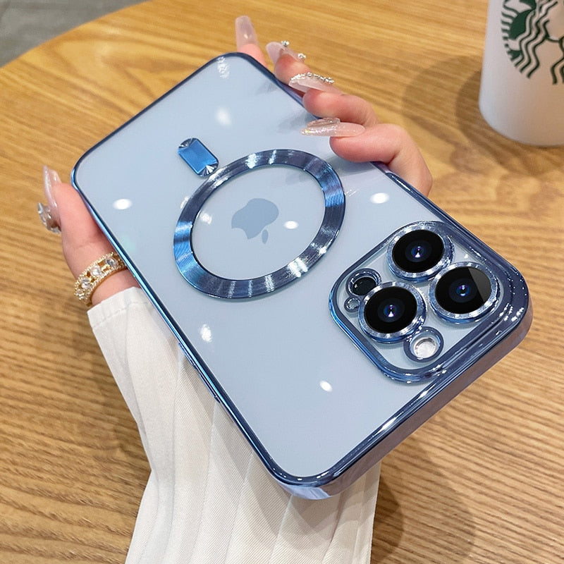 Brehn | Sky Klar Transparent Silikon iPhone Hülle