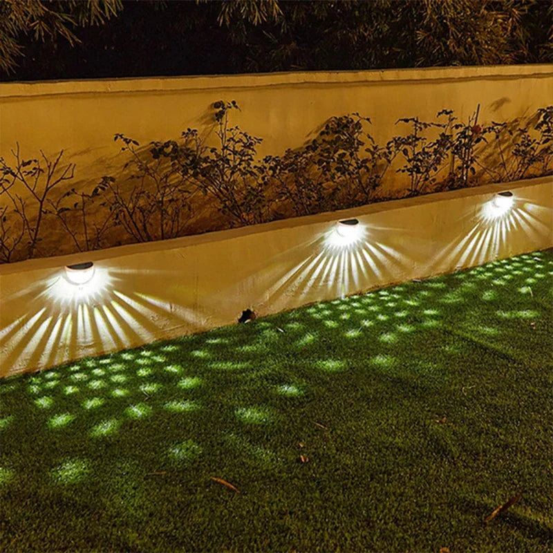 Brehn | Outdoor wasserdichte Solar-LED-Patiowandleuchte