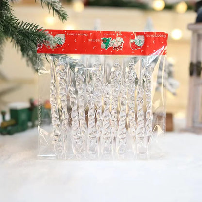 Brehn | WinterGlans | Premium Kristallklare Weihnachtsdekoration Set