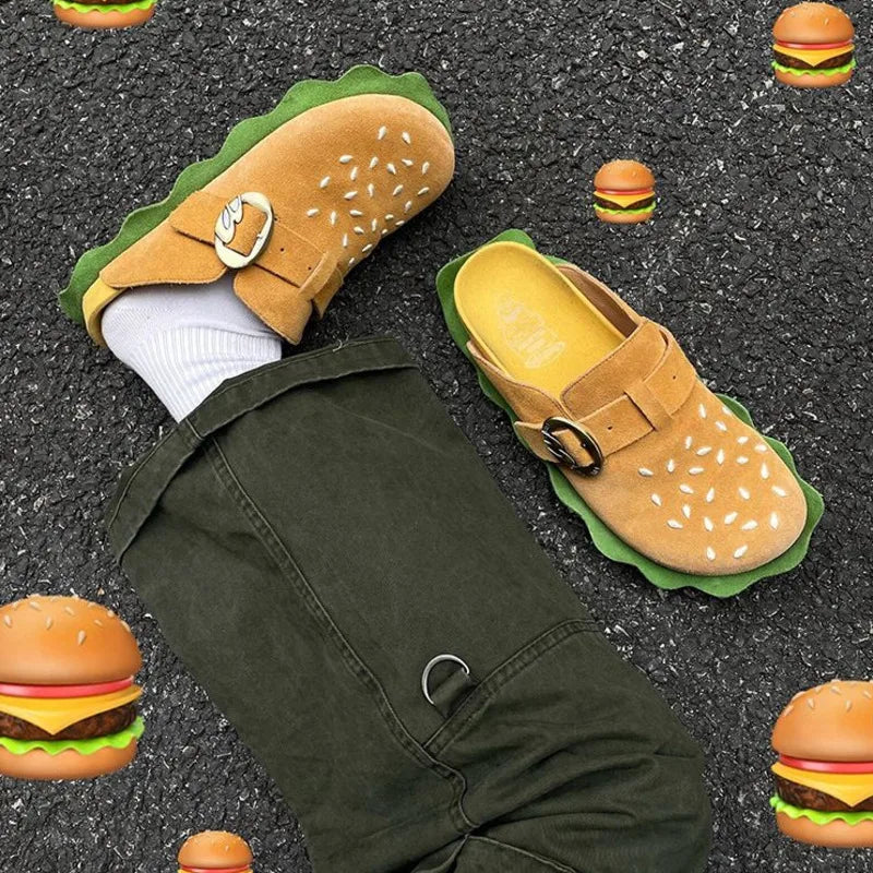 Brehn | Hamburger Stil Freizeit Strandpantoffeln