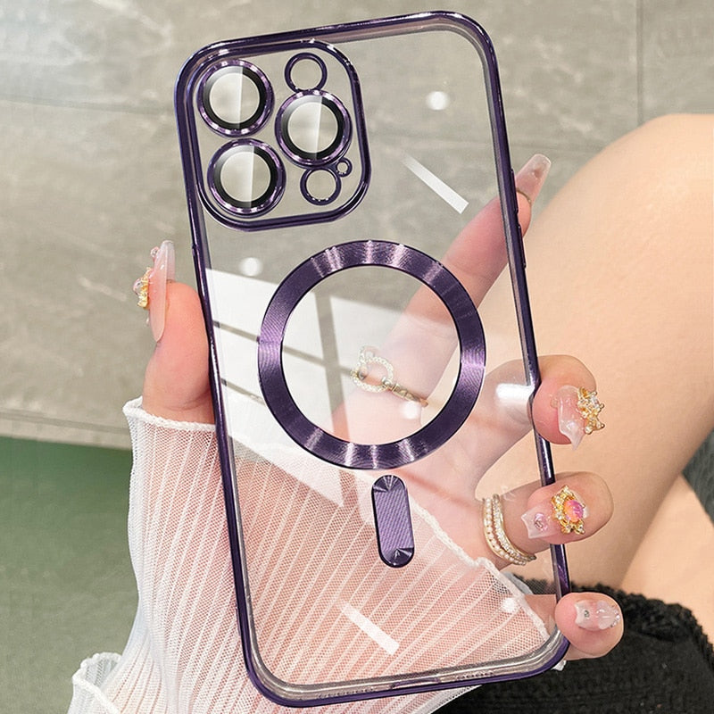 Brehn | Sky Klar Transparent Silikon iPhone Hülle