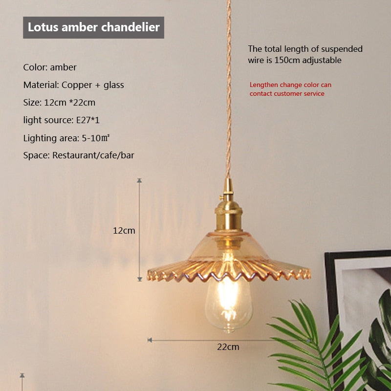 VIvolux | Nordic Brilliance Transparente Glas Pendelleuchte