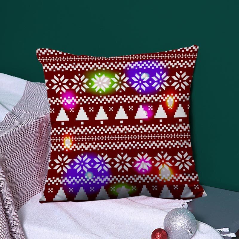 Brehn | Weihnachtsserie LED Kissenbezug