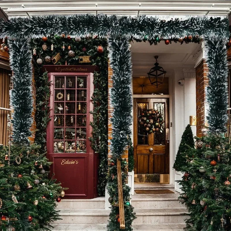 Weihnachtliche Deko Girlande – Künstliche Tannengirlande für Innen- und Außendekoration | Brehn