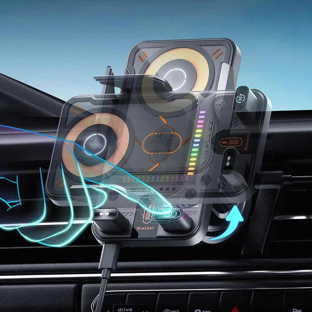 Brehn | smarter Auto-Clamping Wireless Charger Auto Telefonhalter
