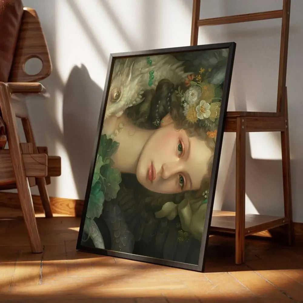 Vintage-Porträt Klassische Fein Kunst Leinwand Drucke Berühmte Gemälde Wandkunst Poster Bilder Für Wohnzimmer Esszimmer Schlafzimmer Kunst Dekor | Brehn