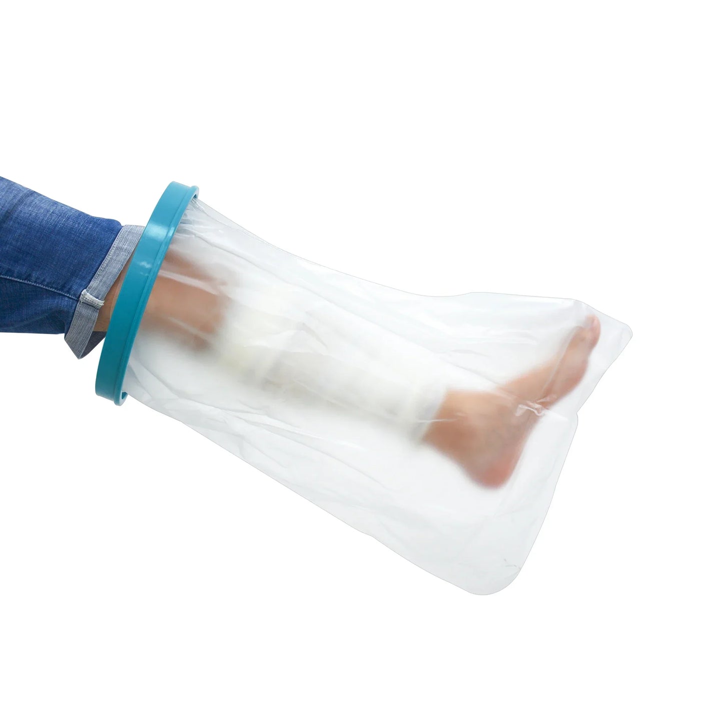 Wasserdichter Duschbeinschutz
