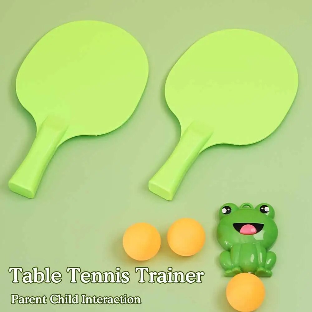VIvolux | Froggy Paddle Play Indoor Tischtennis Trainer Set