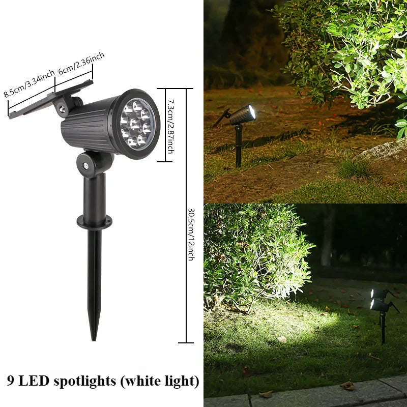 Solar LED Gartenstrahler Außen | Brehn