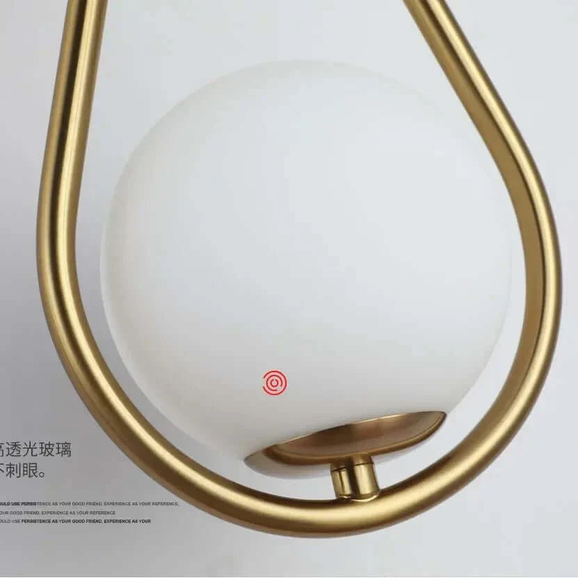 Brehn | Drop Luxus Glas Ball Wandleuchte
