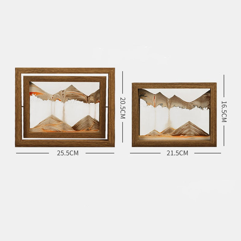 Flüssige Kunst drehbares Sandmalerei | Brehn