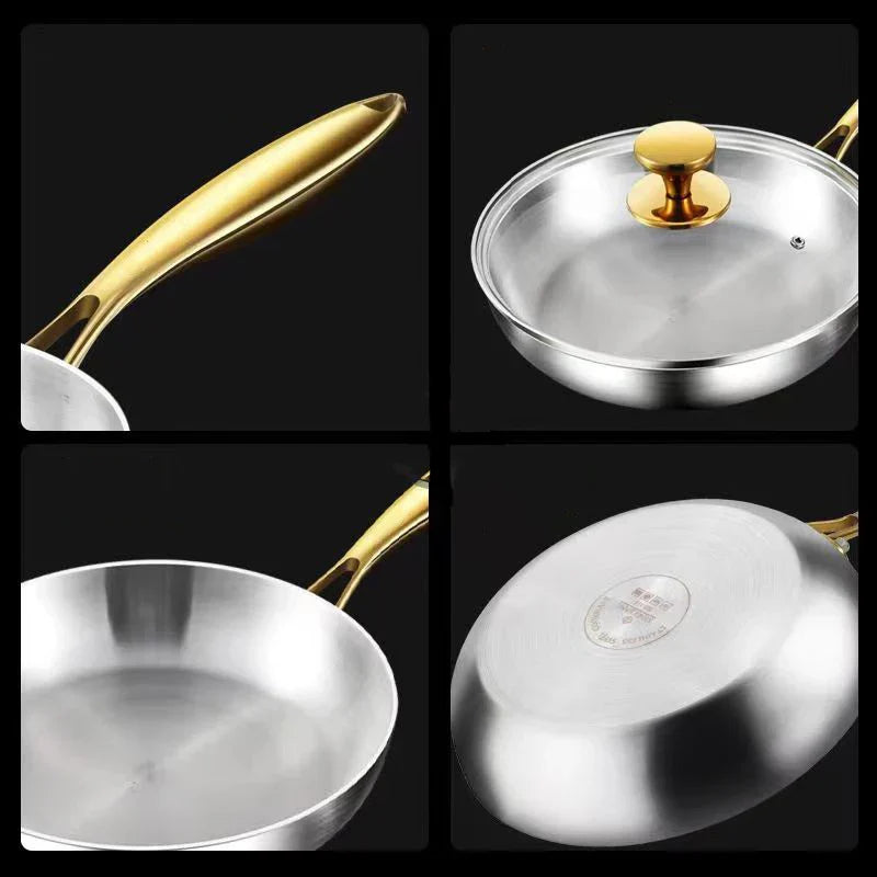 ChefSteel – Professionele RVS Koekenpan voor Gas & Inductie | Brehn