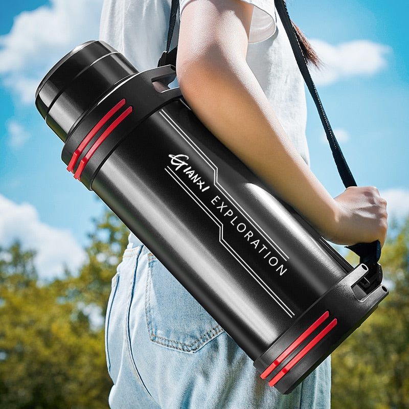Brehn | Giant Drink Edelstahl-Thermosflasche