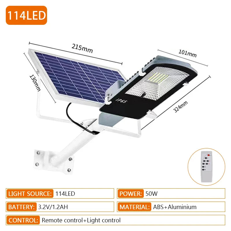 Schwereinsatz Outdoor Solar Sicherheitswasserdichte Lampe