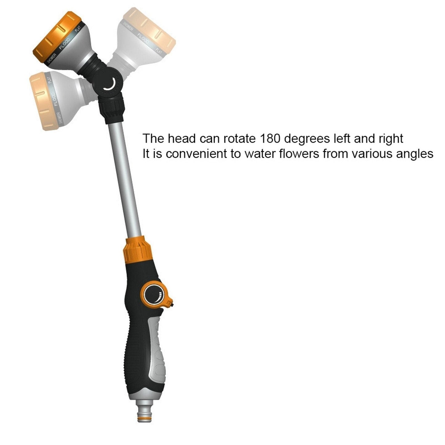 VIvolux | 8-Mode Verstellbare Garten Pro Wasserpistole