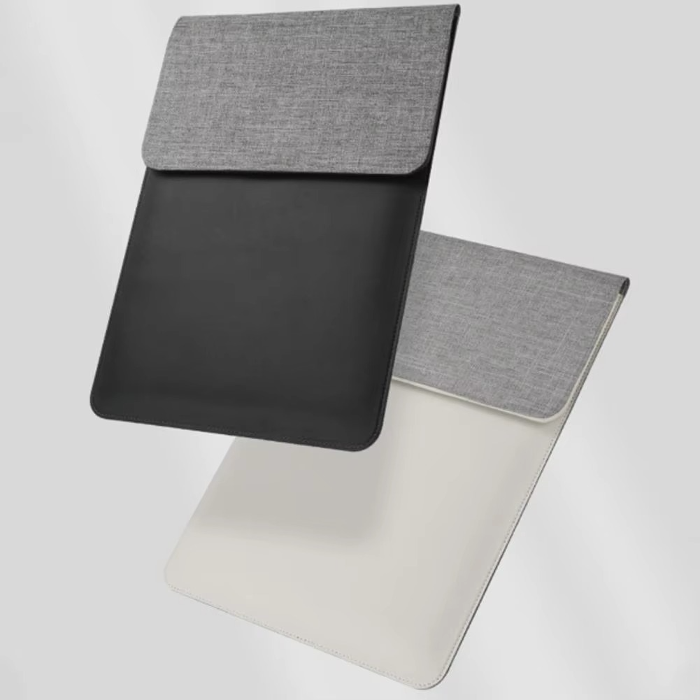 Magnetische 3-in-1-Laptoptasche mit kabelloser Ladefunktion, Mauspad und Schreibtischunterlage