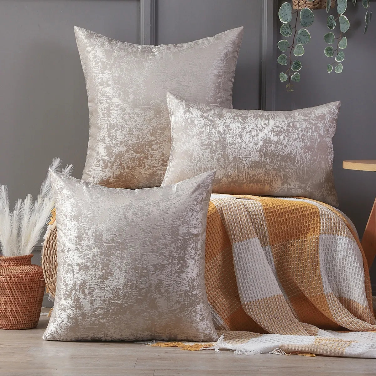 Brehn | Nordisches Kissenbezug - Skandinavischer Luxus Kissenbezug – Minimalistisches Design für das Interieur