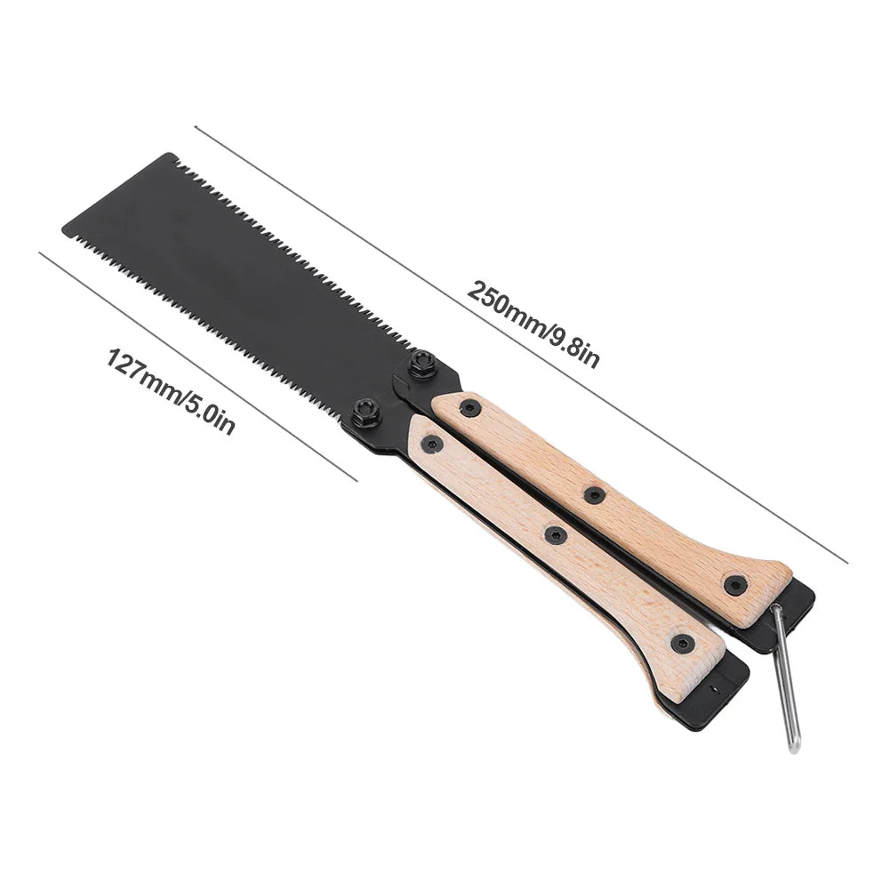 Brehn | Scharfe doppelseitige Mini faltbare Handsäge