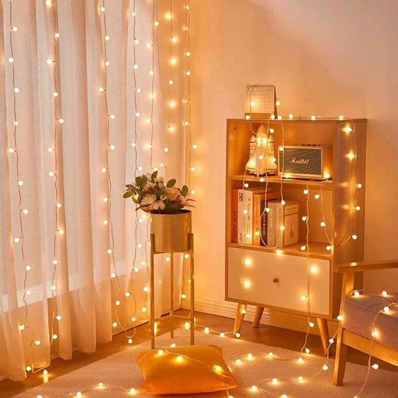 Brehn | Starlight LED Lichterkette: Ideal für Innendekoration, Außencamping und Zeltatmosphäre