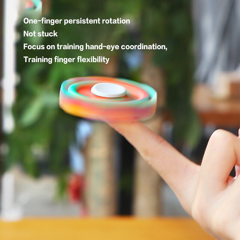 VIvolux | Anti-Stress Silikon Bunter Hand Spinner