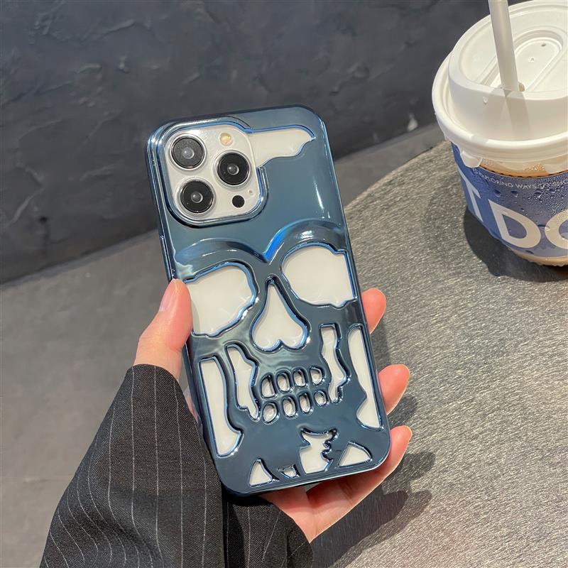Brehn | Gothic Midnight Skull Handyhülle