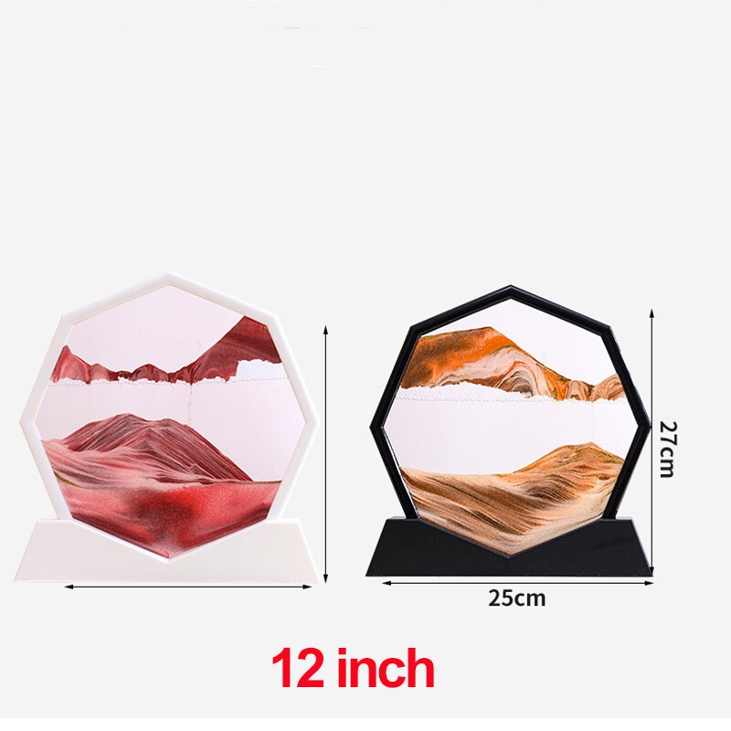 Brehn | Deep Sea Fließendes Hexagon Sand Dekor