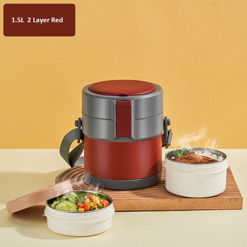 VIvolux | Meal Keeper Edelstahl Lunchbox