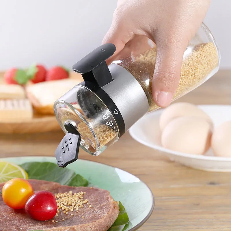 Brehn | Eleganter Push-Dispenser, der das Servieren von Gewürzen erleichtert