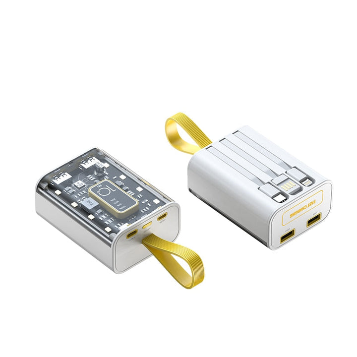 Brehn | Transparent Insight Schnelllade-Powerbank