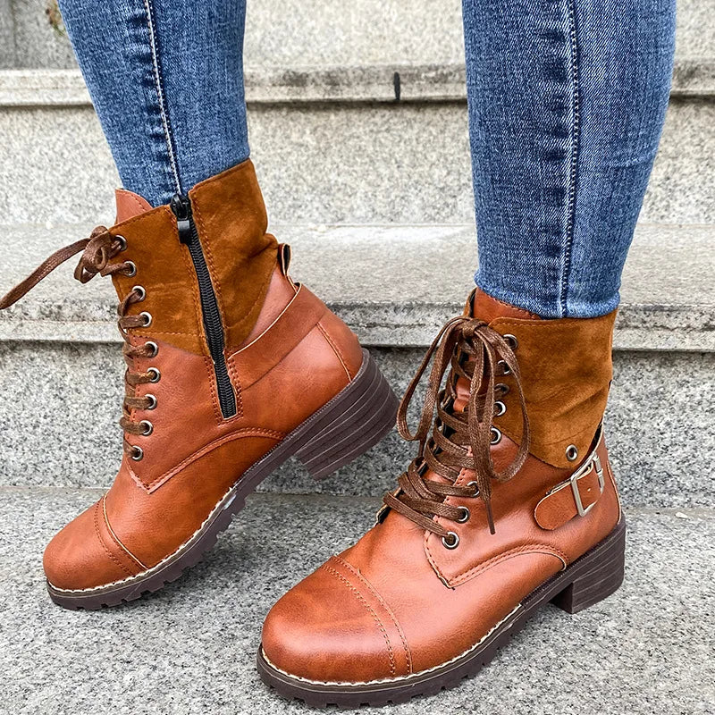 Amalthea Vintage Knöchelstiefel